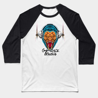 Gorillaz Music Baseball T-Shirt